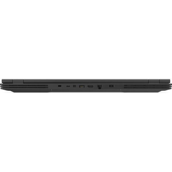 Laptop Lenovo 81Q4002QRM i7-9750H, 17.3 inch FHD, 16 GB DDR4, 512 GB SSD, GeForce GTX 1660 Ti 6 GB, FreeDos, Black