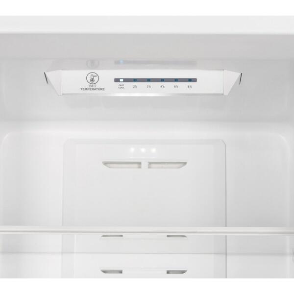 Combina frigorifica Heinner HCNF-M295WA+, 295 l, Clasa A+, Full No Frost, Display interior, Control electronic, H 188 cm, Alb