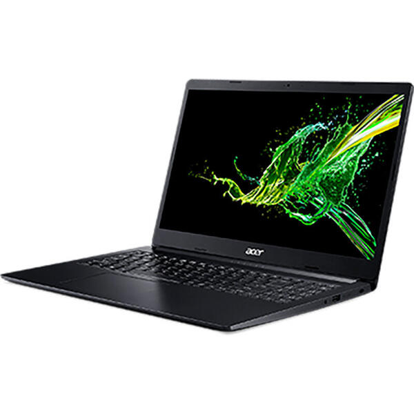 Laptop Acer Aspire 3 A315-34, 15.6 inch, Full HD, Intel Pentium Silver N5000, 4 GB DDR4, 1 TB, GMA UHD 605, Linux, Black