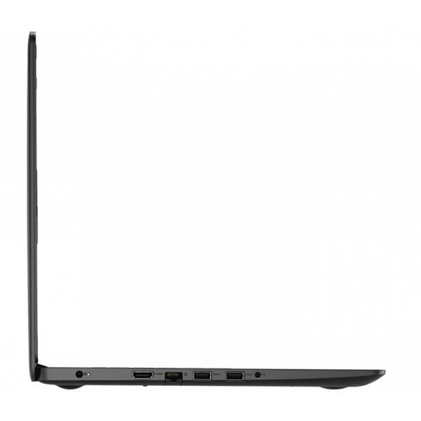 Laptop Dell 15.6 inch, Inspiron 3583, Full HD, Intel Core i7-8565U, 8 GB DDR4, 256 GB SSD, Radeon 520 2GB, Linux, Black