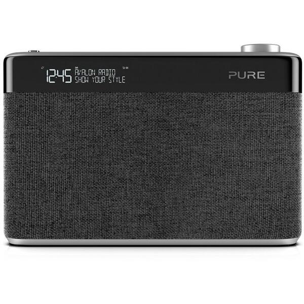 Radio Pure Avalon N5, DAB+, Bluetooth, Gri inchis