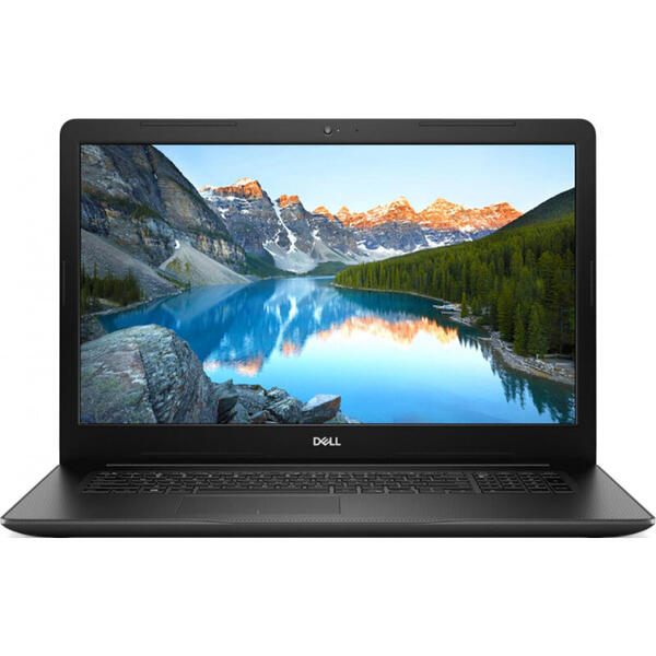 Laptop Dell Inspiron 3793, 17.3 inch, Full HD, Intel Core i5-1035G1, 8 GB DDR4, 1 TB + 128 GB SSD, GeForce MX230 2 GB, Linux, Black