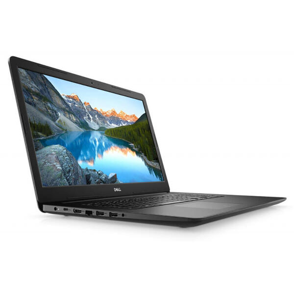 Laptop Dell Inspiron 3793, 17.3 inch, Full HD, Intel Core i5-1035G1, 8 GB DDR4, 1 TB + 128 GB SSD, GeForce MX230 2 GB, Linux, Black