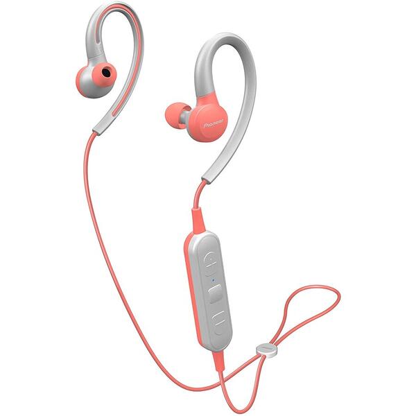 Casti Pioneer SE-E6BT-P, Bluetooth, In-Ear, Orange