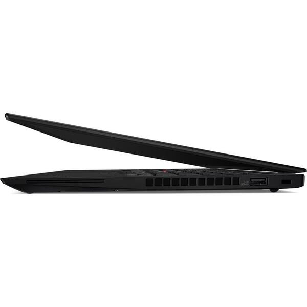 Laptop Lenovo LN T490s FHD i7-8565U, 14 inch Full HD, 16 GB DDR4, 1TB SSD, GMA UHD 620, 4G LTE, Win 10 Pro, Black