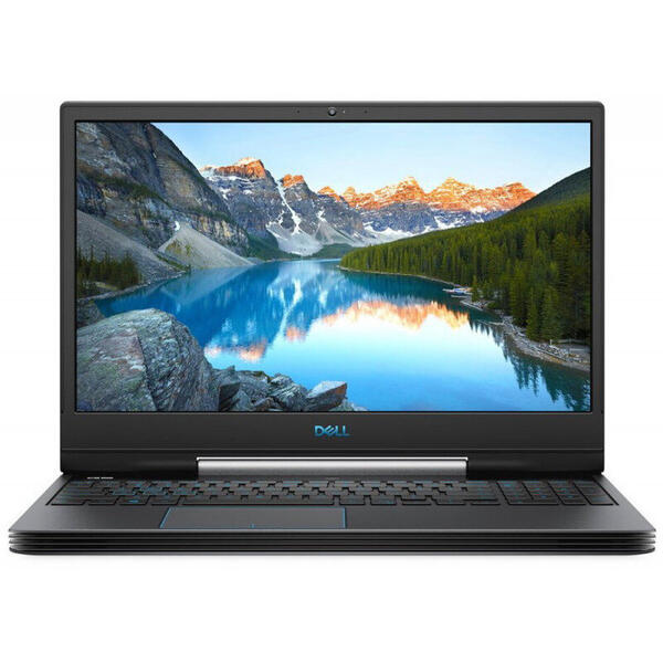 Laptop Dell Gaming G5 5590, 15.6 inch, Full HD, Intel Core i7-9750H, 16 GB DDR4, 512 GB SSD, GeForce RTX 2060 6 GB, Linux, Black