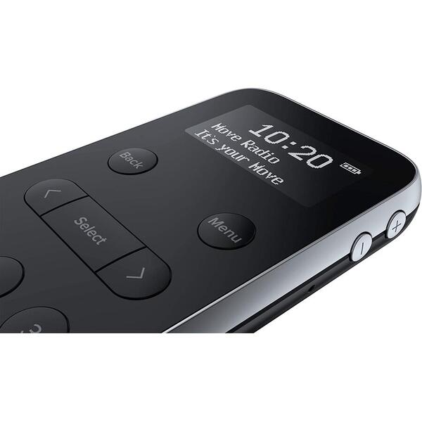 Radio Move R3, DAB + / FM portabil, Bluetooth, Negru