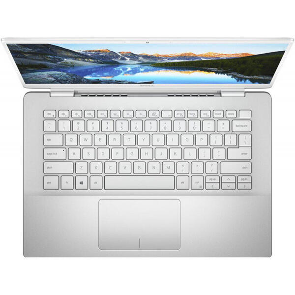 Laptop Dell Inspiron 5490, 14 inch, Full HD, Intel Core i5-10210U, 4 GB DDR4, 512 GB SSD, GeForce MX230 2 GB, Win 10 Home, Platinum Silver