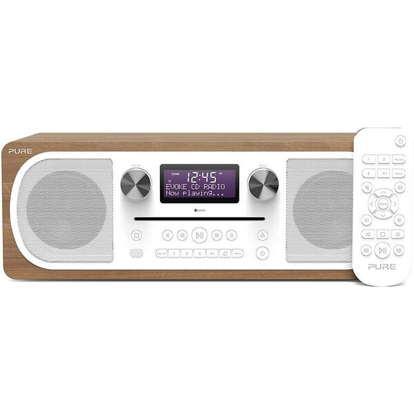 Radio Pure Evoke C-D6, Bluetooth, DAB / DAB + / FM, Walnut
