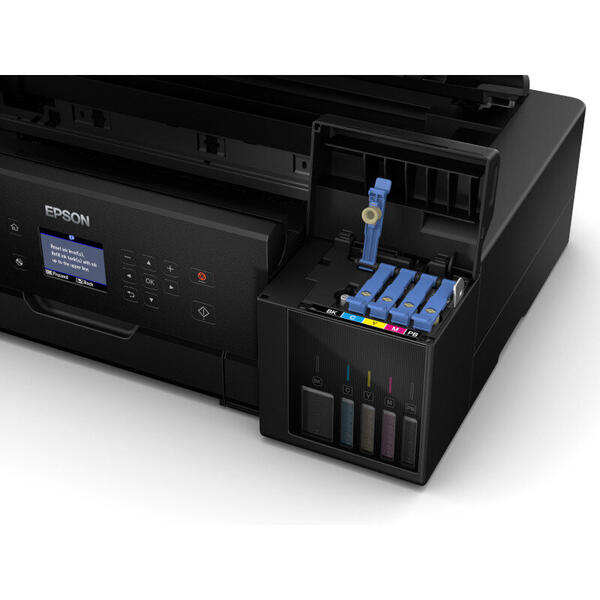 Multifunctional Epson L7180 Inkjet, CISS, Color, Format A3, Duplex, Wi-Fi, Negru
