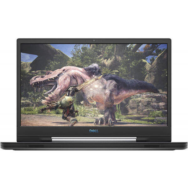 Laptop Dell Gaming G7 7790, 17.3 inch, Full HD IPS, Intel Core i7-9750H, 16 GB DDR4, 1 TB + 256 GB SSD, GeForce RTX 2060 6 GB, Win 10 Home, Abyss Grey