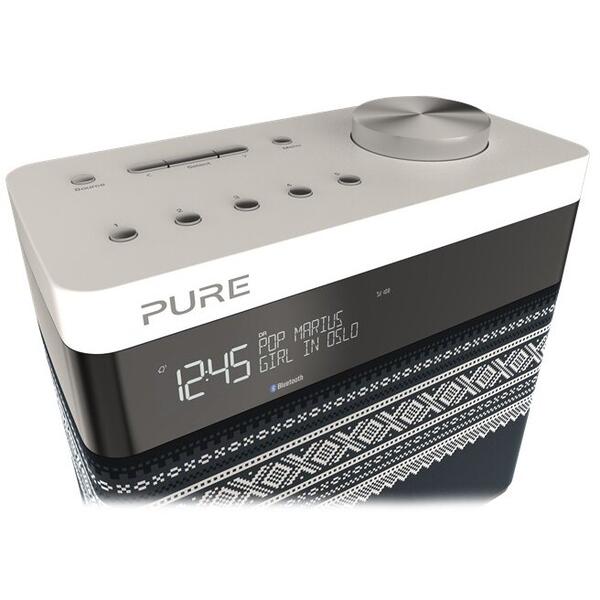 Radio Pure Pop Maxi BT, DAB/DAB+/FM, Bluetooth, Gri cu model