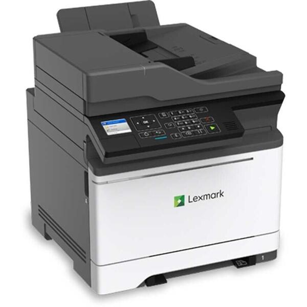 Multifunctional Lexmark CX421ADN, Laser, Color, Format A4, USB, Alb/Negru