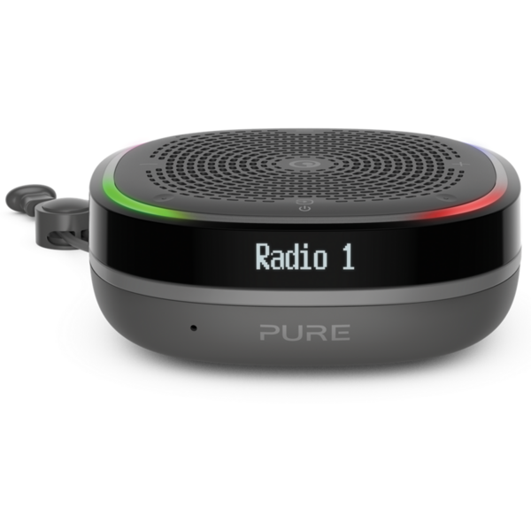 Radio Pure StreamR Splash, Portabil, DAB+/FM, Bluetooth, Gri