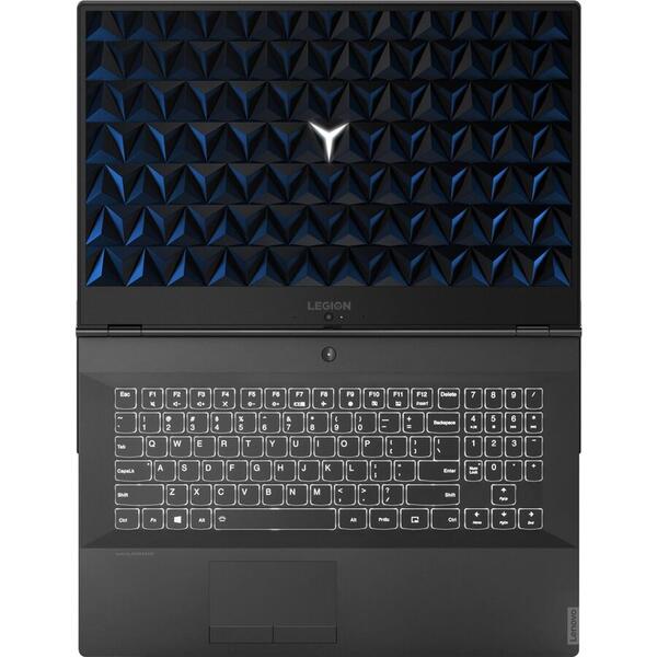 Laptop Lenovo 81Q400CWRM, 17.3 inch, Full HD, 16 GB DDR4, 512 GB SSD, GeForce GTX 1660 Ti 6 GB, No OS, Black