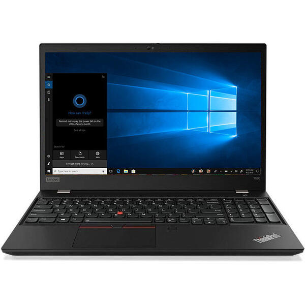 Laptop Lenovo 20N5000ARI, 15.6 inch, Full HD, 8 GB DDR4, 256 GB SSD, GMA UHD 620, Win 10 Pro, Black