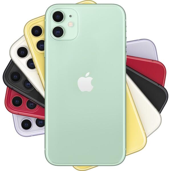 Telefon mobil Apple iPhone 11 mwm62rm/a, 128 GB, Verde