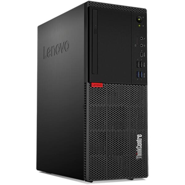 Sistem desktop Lenovo ThinkCentre M720 Tower, Intel Core i7-9700, RAM 16GB, SSD 512GB, Intel UHD Graphics 630, Windows 10 Pro