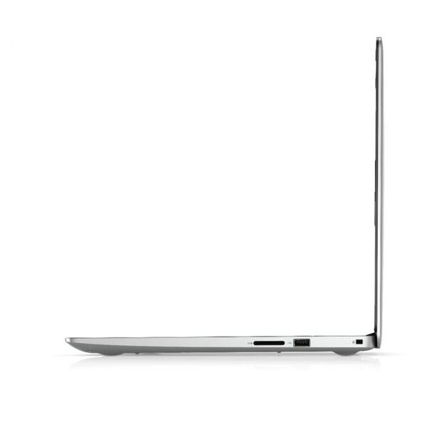 Laptop Dell Inspiron 5490, Intel Core i7-10510U, 14 inch, RAM 8GB, SSD 512GB, nVidia GeForce MX230 2GB, Linux, Argintiu
