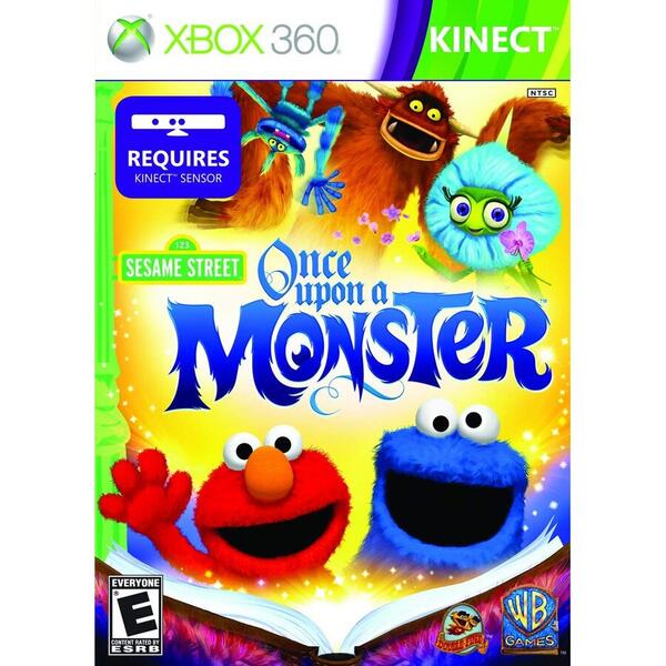 Joc Warner Bros. Sesame Street Once Upon a Monster, Xbox 360, Aventura, 7 ani+