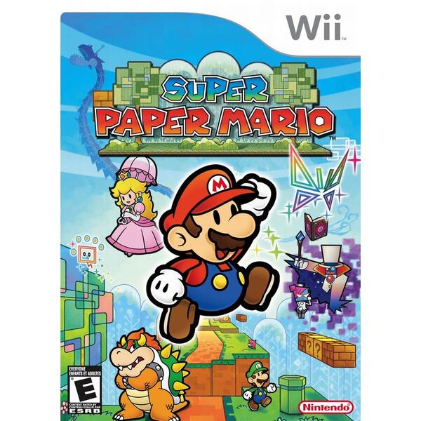 Joc Super Paper Mario, Nintendo Wii, Aventura, 3 ani+