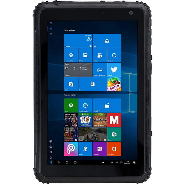 Tableta Caterpillar CAT T20, 8 inch, 64GB, 2GB RAM, IP67, LTE, Negru