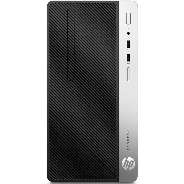 Sistem desktop HP 400G6MT I7-8700, 8 GB DDR4, 1 TB HDD, AMD Radeon R7 430 2GB, FreeDOS, Negru