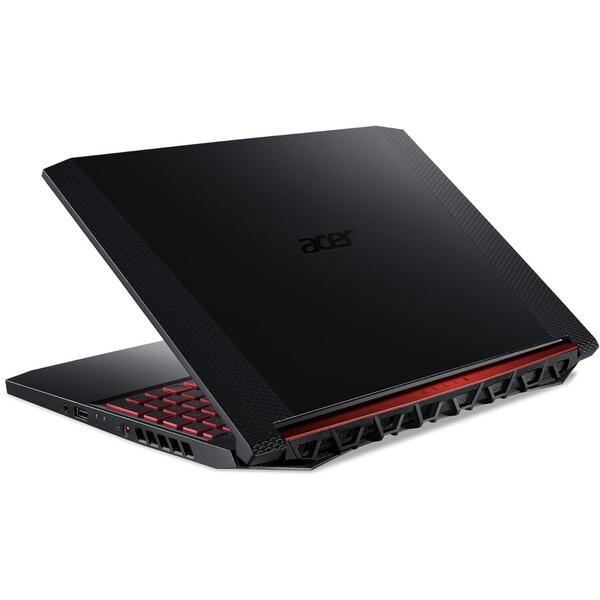 Laptop Acer Nitro 5 AN517-51, Gaming, 17.3 inch, Full HD IPS, Intel Core i7-9750H, 16 GB DDR4, 1 TB + 512 GB SSD, GeForce GTX 1660 Ti 6 GB, Linux, Black