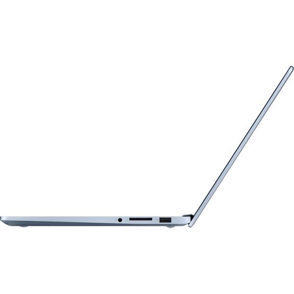 Laptop Asus X403FA-EB164, 14 inch, Full HD, 8 GB DDR3, 512 GB SSD, GMA UHD 620, Endless OS, Silver Blue