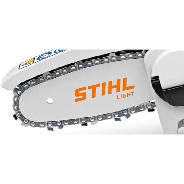 Motoferastrau STIHL GTA 26 Kit, Cu acumulator si incarcator, 10,8 V, Lant 1/4 inch PM3, Sina 10 cm, GA010116918