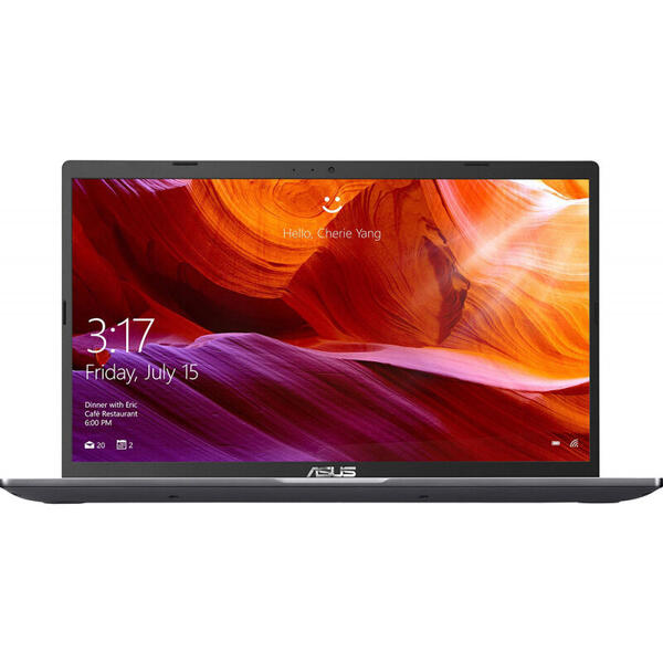 Laptop Asus X509JB-EJ056, 15.6 inch, Full HD, Intel Core i3-1005G1 (4M Cache, up to 3.40 GHz), 4GB DDR4, 256GB SSD, GeForce MX110 2GB, No OS, Gri