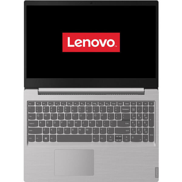 Laptop Lenovo IdeaPad S145 IGM, HD, 15.6 inch, Procesor Intel Celeron N4000 (4M Cache, up to 2.60 GHz), 4GB DDR4, 256GB SSD, GMA UHD 600, No OS, Platinum Grey