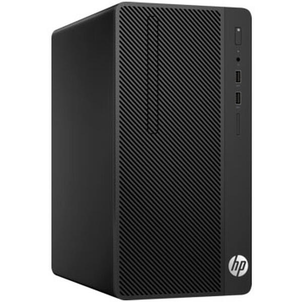 Sistem desktop HP 290 G3 MT, Intel Core i5-9500, RAM 4GB, HDD 1TB, Intel UHD Graphics 630, Free Dos, Negru