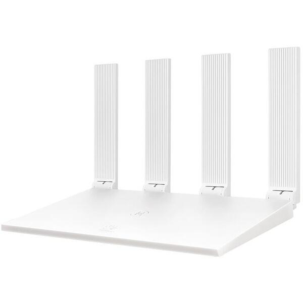 Router Huawei WS5200N-20, Dual-Band 300 + 867 Mbps, 1WAN, 3LAN, Alb
