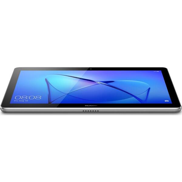 Tableta Huawei MediaPad T3 10, Quad Core, 9.6 inch, 2GB RAM, 16GB, Wi-Fi, Space Gray