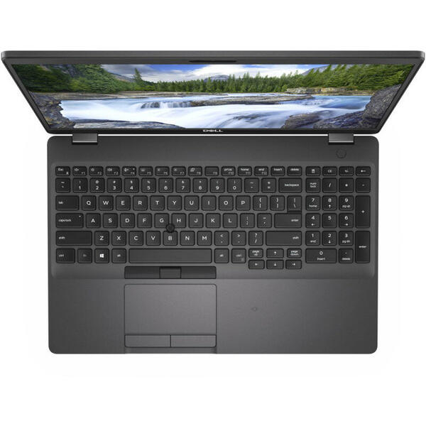 Laptop Dell Latitude 5501 (seria 5000), 15.6 inch, Full HD Touch, Intel Core i7-9850H (12M Cache, up to 4.60 GHz), 16GB DDR4, 1TB SSD, GMA UHD 630, 4G LTE, Win 10 Pro, Black