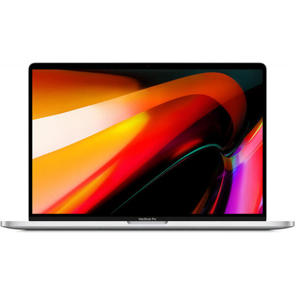 Laptop Apple MacBook Pro 16 Retina with Touch Bar, Coffee Lake 6-core i7 2.6GHz, 16GB DDR4, 512GB SSD, Radeon Pro 5300M 4GB, 16 inch, Mac OS Catalina, Silver, RO keyboard