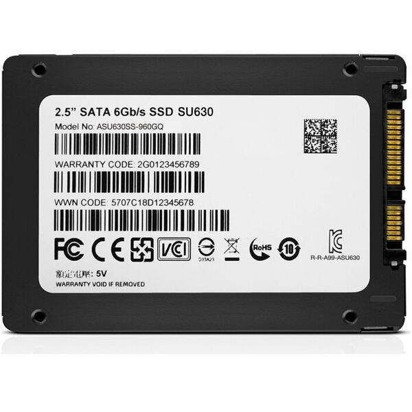 SSD Adata ASU630SS-960GQ-R, 960 GB, SATA III, 2.5 inch