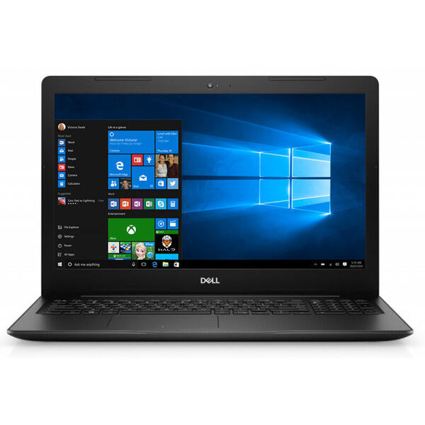 Laptop Dell Inspiron 3593 (seria 3000), Full HD, 15.6 inch, Intel Core i3-1005G1 (4M Cache, up to 3.40 GHz), 8GB DDR4, 512GB SSD, GMA UHD, Linux, Black