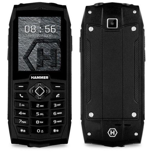 Telefon mobil myPhone Hammer 3, Dual SIM, 2G, Negru