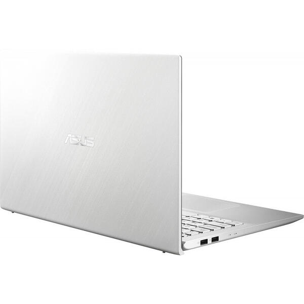 Laptop Asus VivoBook 15 X512JA, FHD, 15.6 inch, Procesor Intel Core i5-1035G1 (6M Cache, up to 3.60 GHz), 8GB DDR4, 512GB SSD, GMA UHD, No OS, Silver