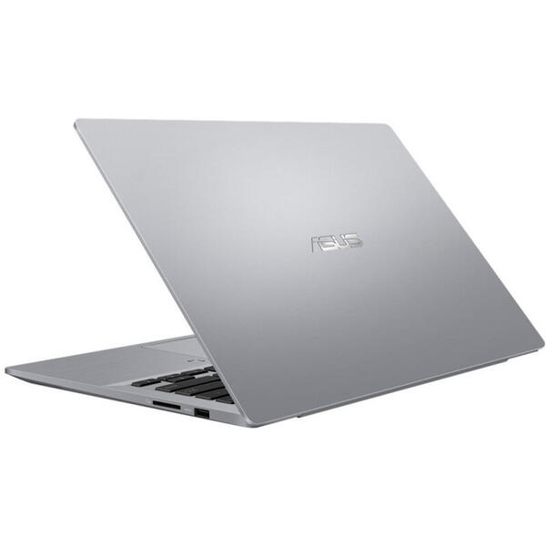 Laptop Asus Pro P5440FA-BM1314R (Procesor Intel Core i7-8565U (8M Cache, up to 4.60 GHz), Whiskey Lake, 14 inch, FHD, 16GB, 512GB SSD, Intel UHD Graphics 620, Win10 Pro, Gri