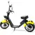 Moped E-boda Electric FreeWheel MotoRo S1, Autonomie 40 Km, Viteza 45 Km/h, Omologat RAR, Motor 1200W, Galben