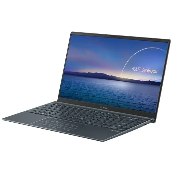 Laptop Asus ZenBook 14 inch, Full HD, Procesor AMD Ryzen 7 4700U, 8 GB DDR4, 512 GB SSD, AMD Radeon Graphics, Windows 10 Home, Grey