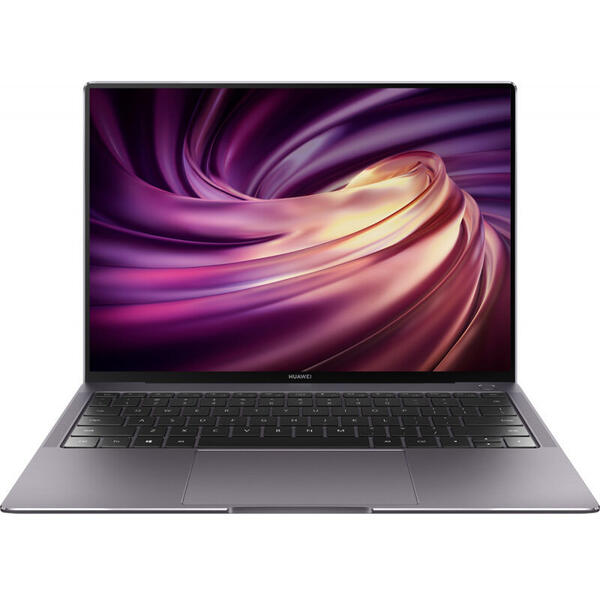 Laptop Huawei ultraportabil MateBook X Pro 2020 cu procesor Intel Core i7-10510U pana la 4.90 GHz, 13.9 inch, 3K, Touch, 16GB, 1TB SSD, NVIDIA GeForce MX250 2GB, Windows 10 Pro, Space Gray
