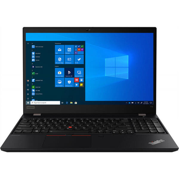 Laptop Lenovo ThinkPad T15 Gen 1, FHD IPS, 15.6 inch, Procesor Intel Core i5-10210U (6M Cache, up to 4.20 GHz), 8GB DDR4, 512GB SSD, GMA UHD, Win 10 Pro, Black