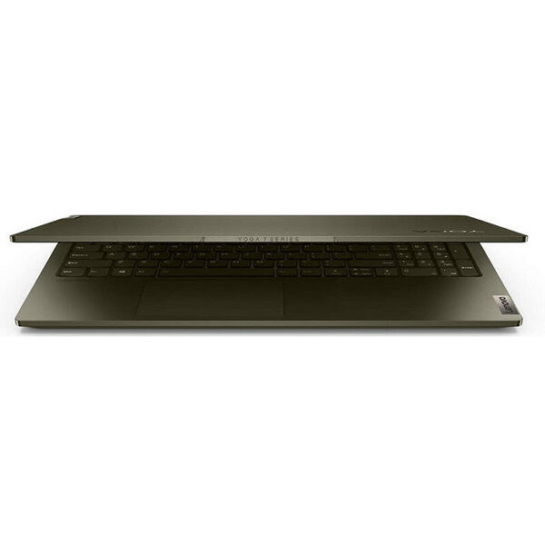 Laptop Lenovo Yoga Creator 7 15IMH05, 15.6 inch, Full HD IPS, Intel Core i5-10300H (8M Cache, up to 4.50 GHz), 16GB DDR4, 1TB SSD, GeForce GTX 1650 4GB, Win 10 Pro, Dark Moss