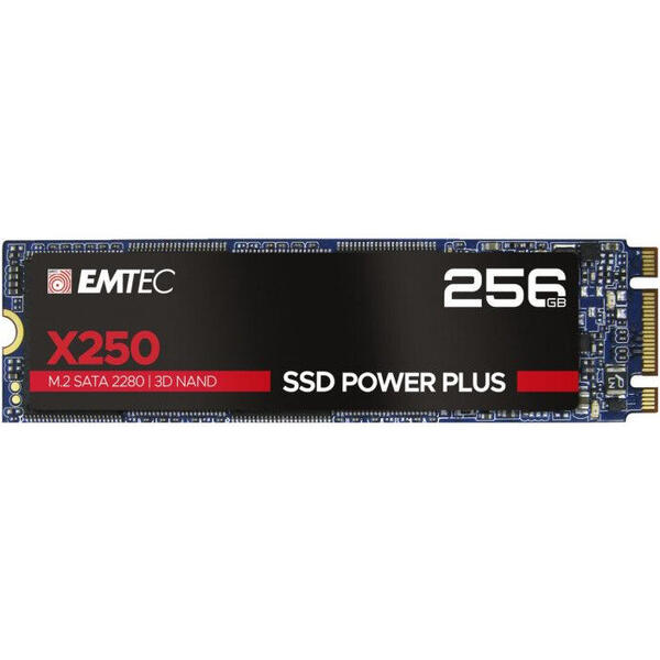 SSD Emtec ECSSD256GX250, 256GB, SATA III, M.2