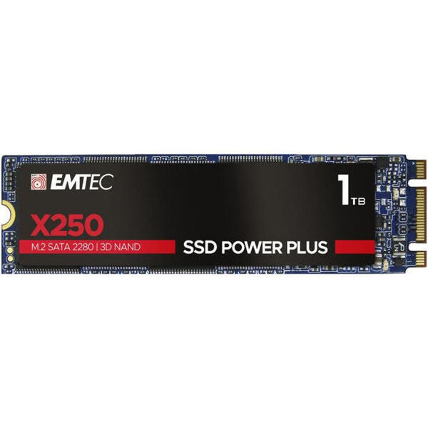 SSD Emtec ECSSD1TX250, 1TB, SATA III, M.2