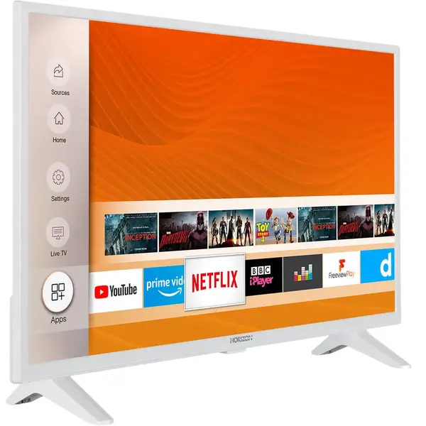 Televizor Horizon 32HL6331H, 80 cm, Smart, HD, LED, Clasa F, Alb